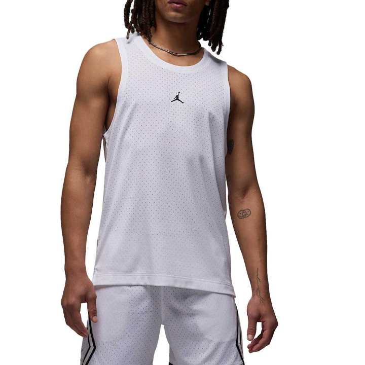 Jordan Jordan Tank Tops Men's White Crew Neck Moderate Other