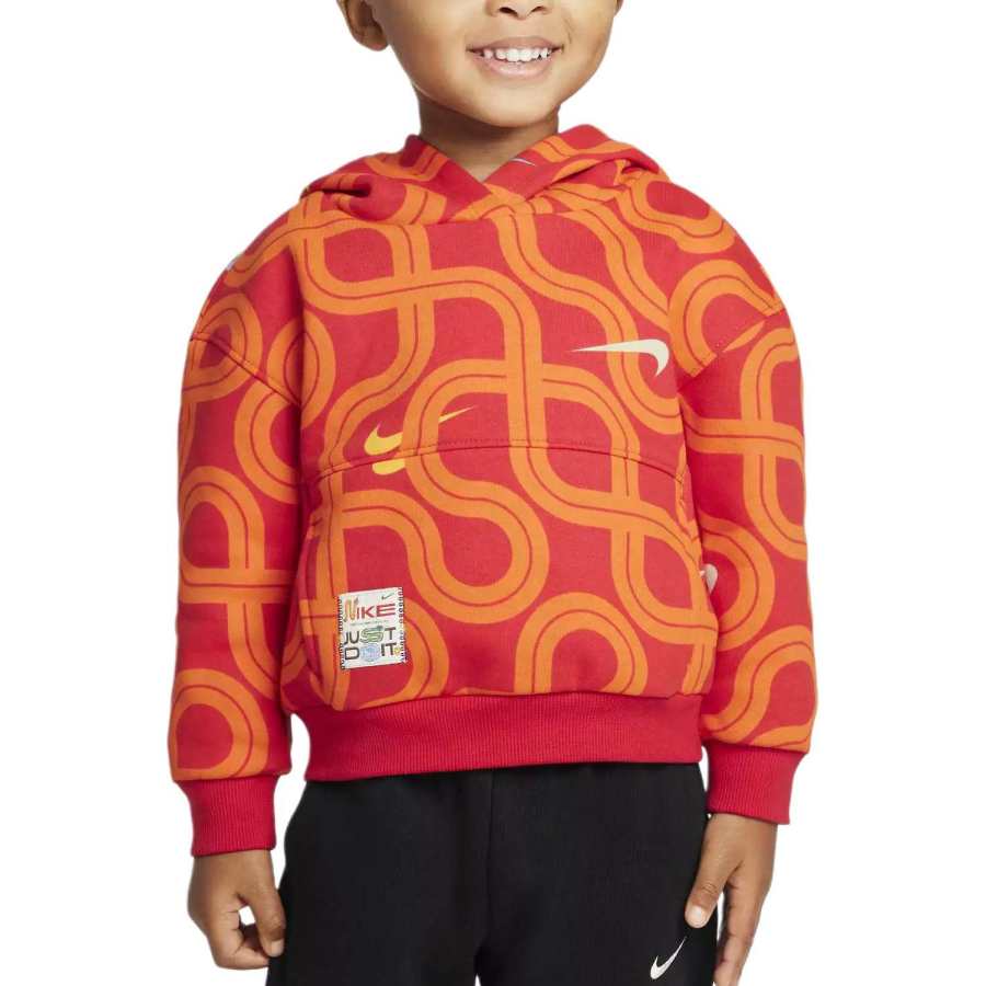 Nike Nike Sweatshirt ClubSportswear FLEECE University Red Infant And Toddler