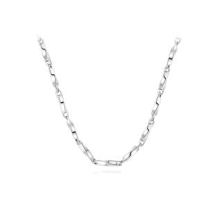 MGS Titanium Steel Fashion Trend, Minimalist Style Luxury Refined Premium Necklace Unisex Box