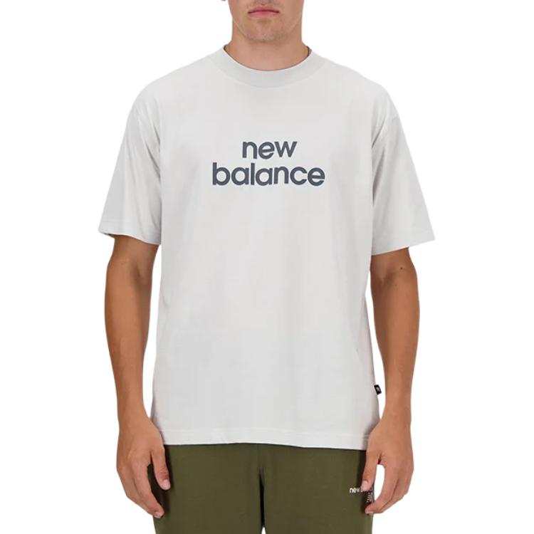 New Balance New Balance T Shirts Men's Gray Crew Neck