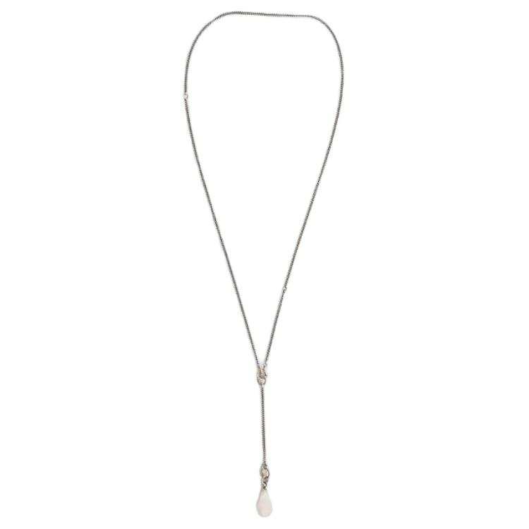 Ann Demeulemeester Lobster Claw Fastened Pendant Necklace