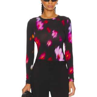 RAG&BONE T Shirts Women's Black Crew Neck