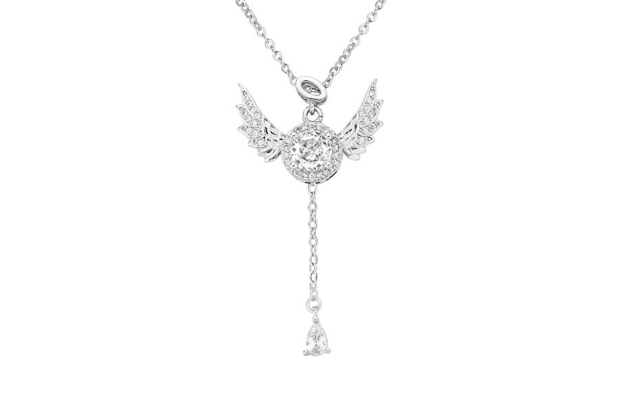 VIVIWELL Zircon Alloy Necklaces Women's