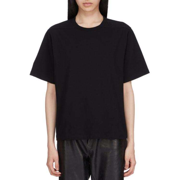 RICK OWENS Brad Short Sleeved Crewneck T Shirt