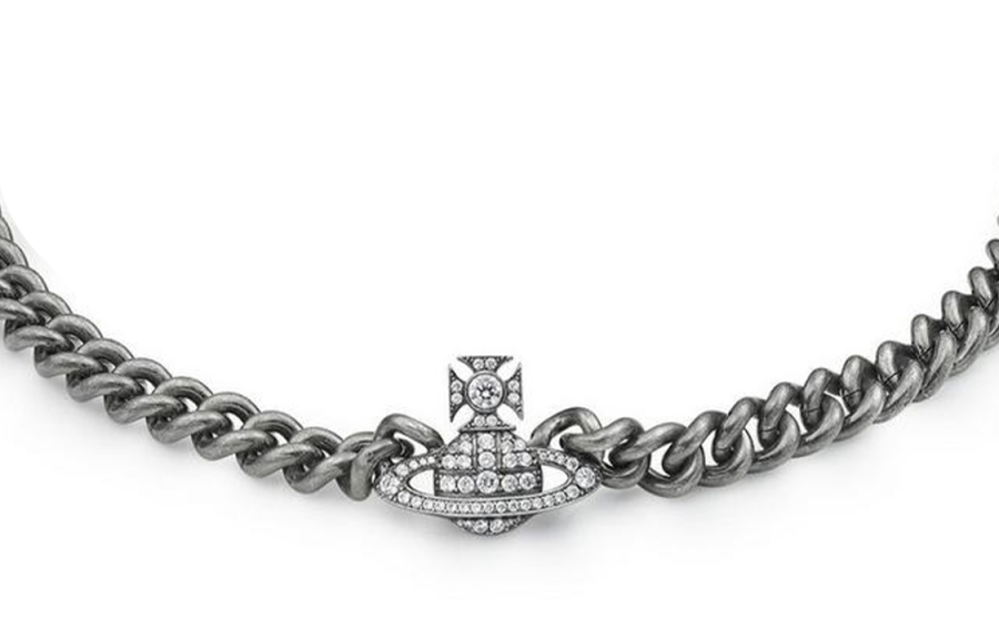 Vivienne Westwood Crystal-embellished Orb Necklace