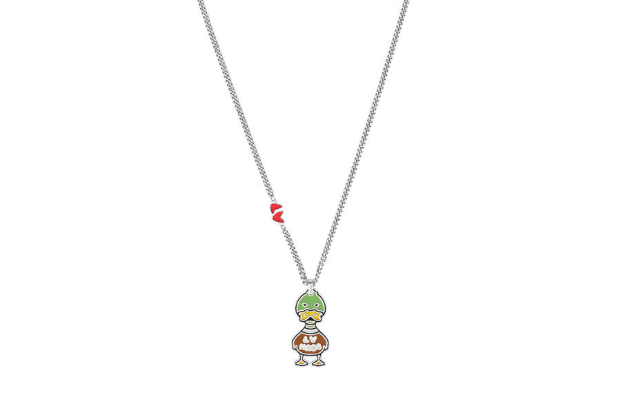 LOUIS VUITTON X Nigo Duck Pendant Necklace