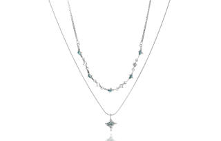 FireMonkey 999 Fine Silver Necklaces Women's Silver