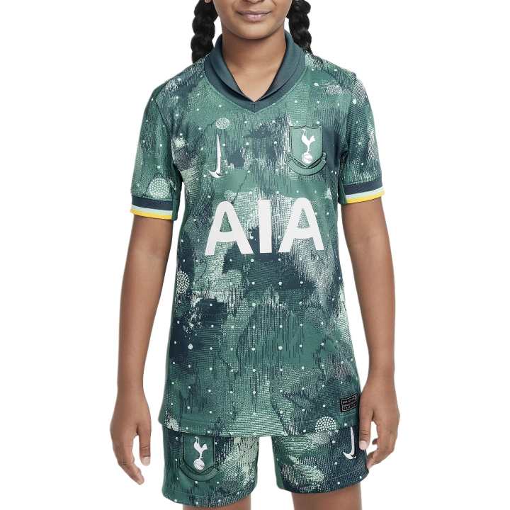 Nike Nike Dri Fit Tottenham Hotspur 2024/25 Stadium Third T Shirt Green Teenagers
