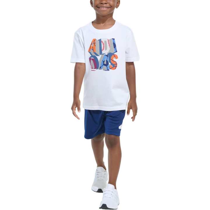 Adidas Adidas Casual Sportswear White Children Aged 3 7 Years Old