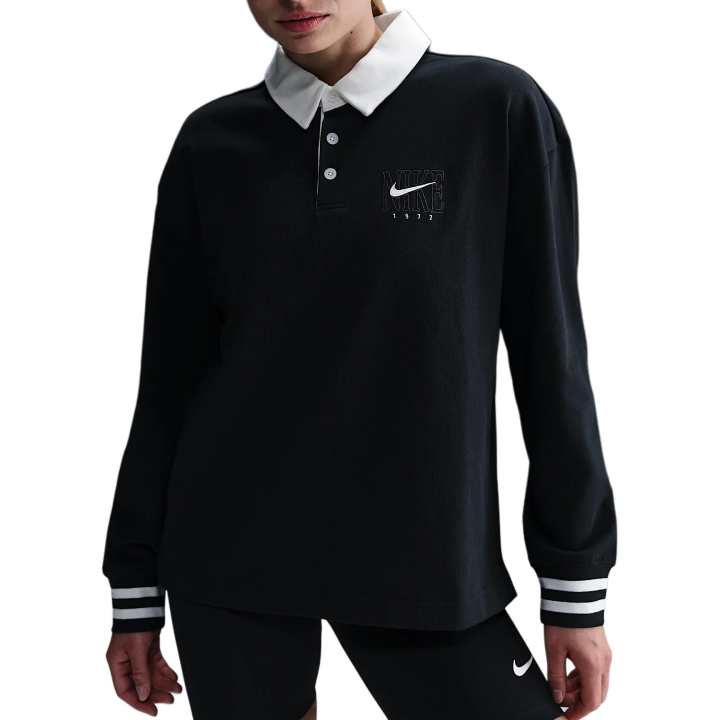 Nike Nike Sportswear Essential Women's Oversized Long Sleeve Polo