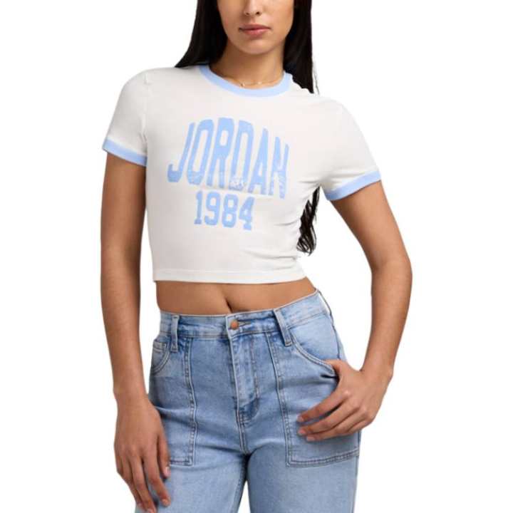 Jordan Jordan T Shirt Women's White Blue