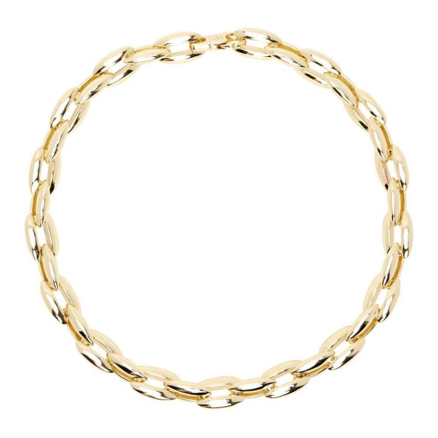 Anine Bing Brass Necklaces Women's Gold