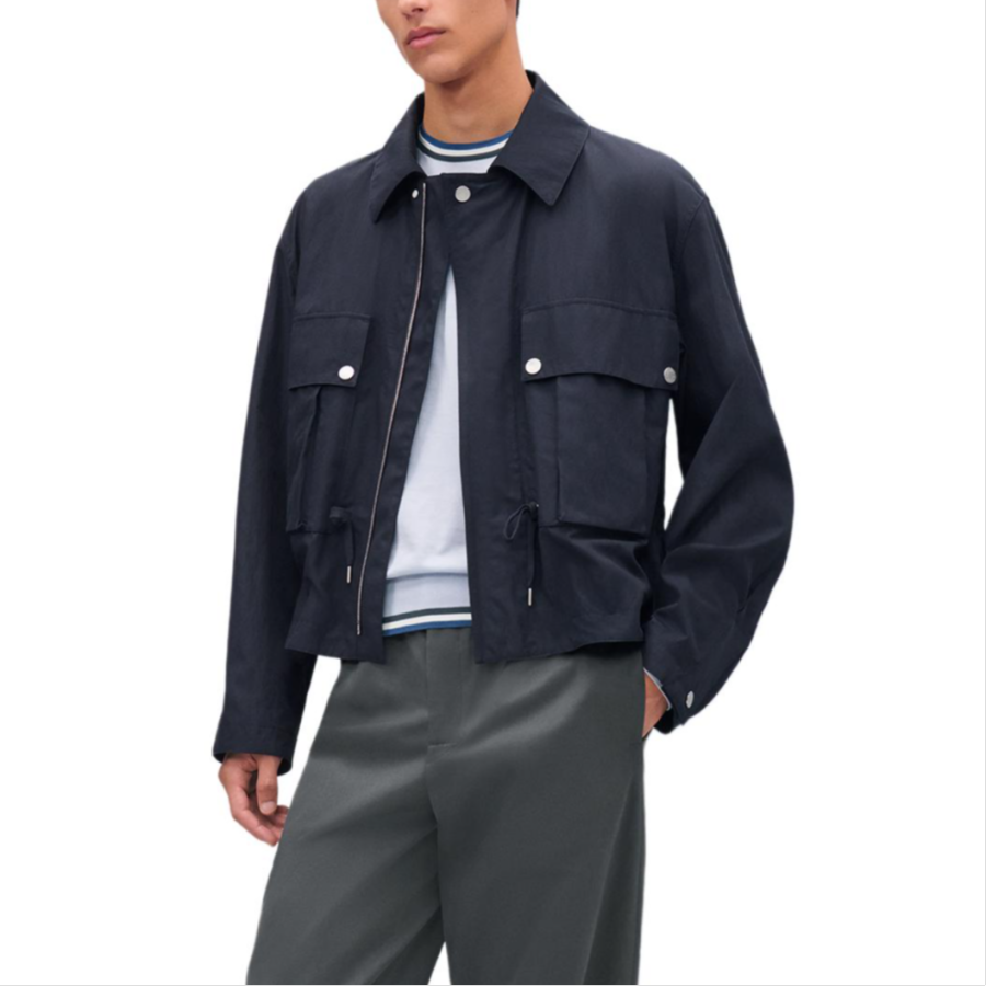 HERMES HERMES Jackets & Coats Men's Blue
