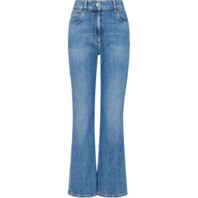 Marella Jeans Women's Blue Moderate Flared Pants