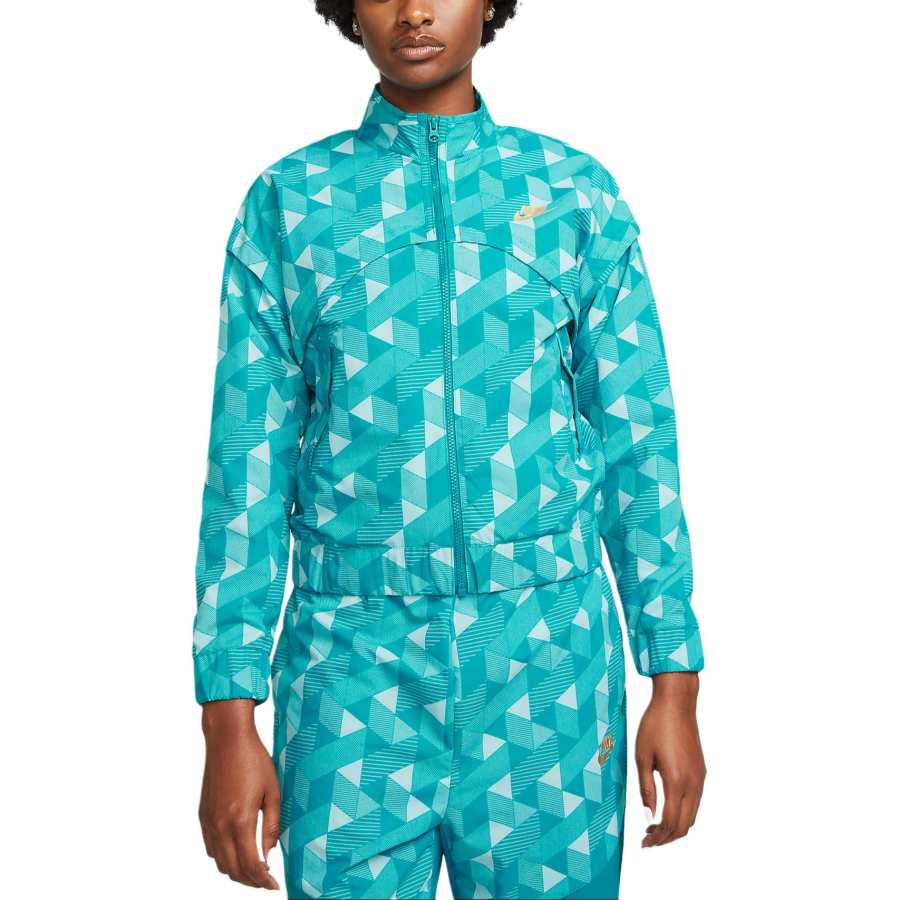 Nike Nike Serena Williams Design Jackets & Coats Women's Bright Spruce/Metal Gold