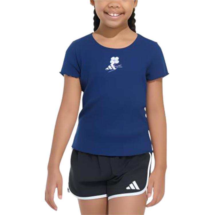 Adidas Adidas Kids T Shirts Crew Neck Moderate