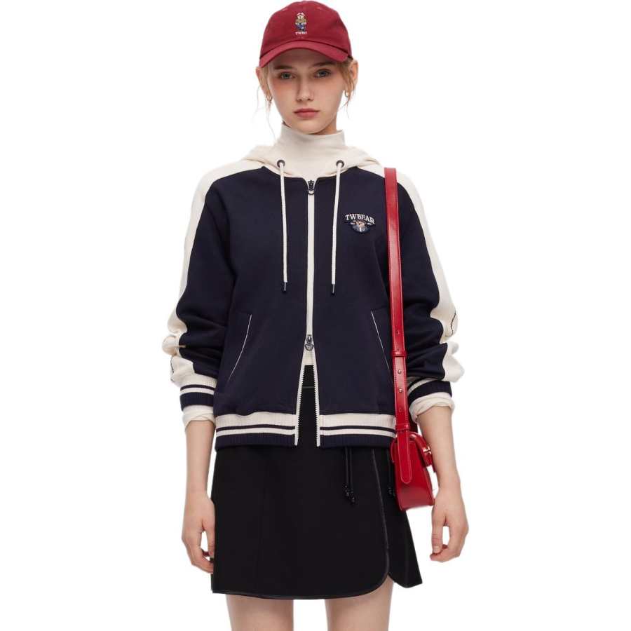 Teenie Weenie Sweatshirt Women's Navy Blue