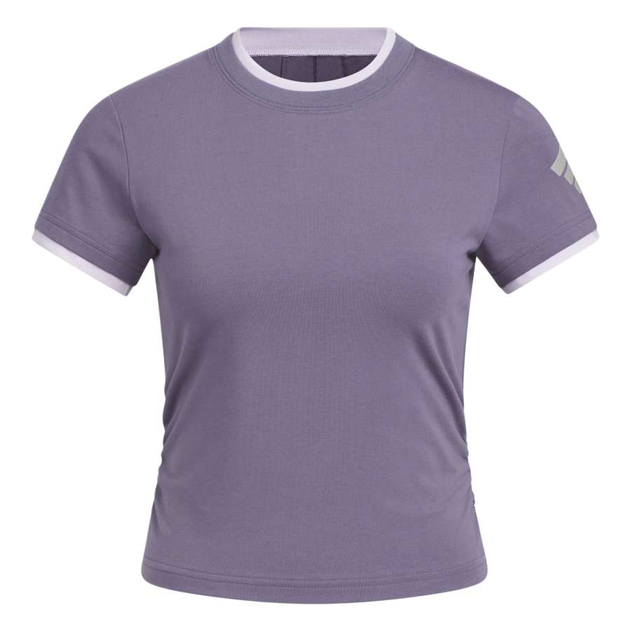 Adidas Adidas FOS T Shirts Women's Soft Violet Crew Neck Moderate Other