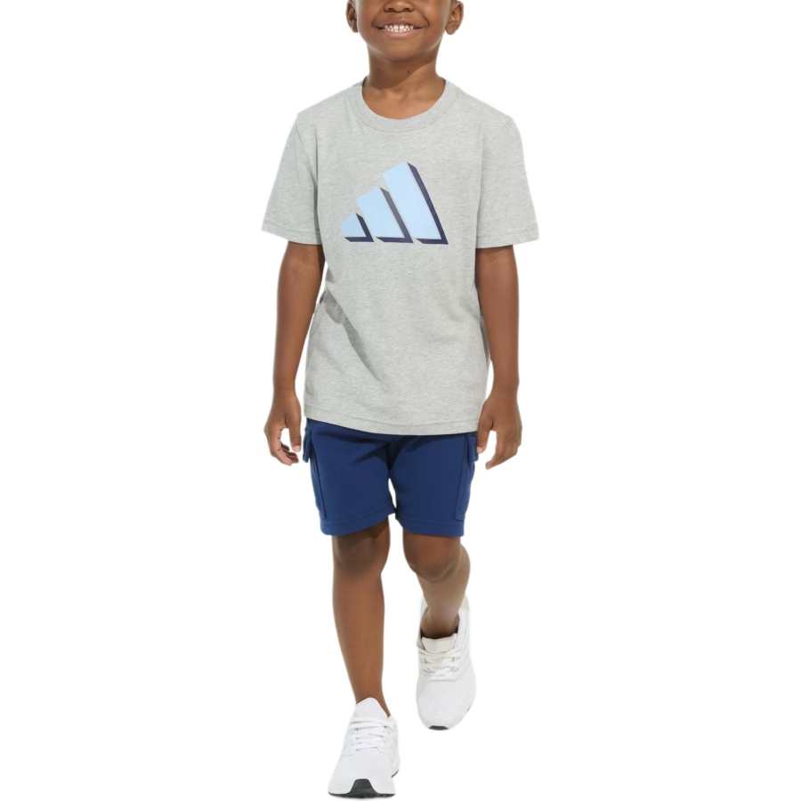 Adidas Adidas Kids Casual Sportswear Crew Neck Moderate