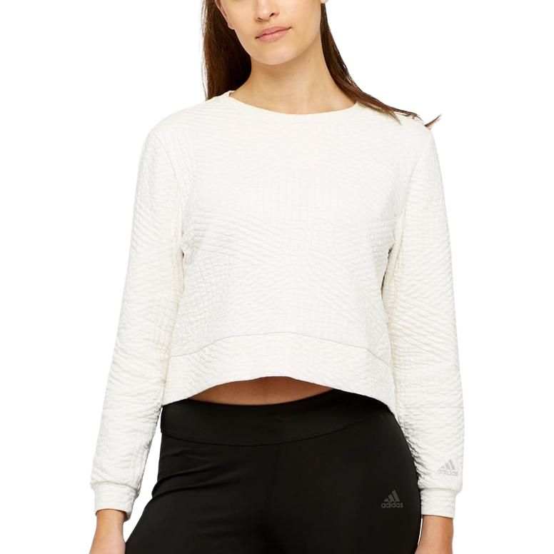 Adidas Adidas Climalite Sweatshirt Women's Chalk White