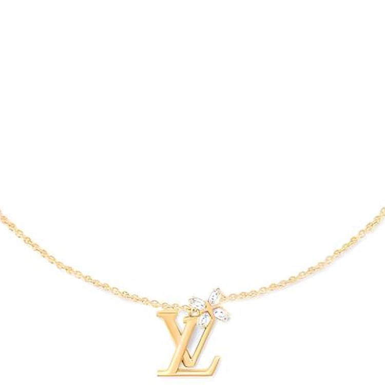 LOUIS VUITTON LOUIS VUITTON Lv Iconic Flower Necklace
