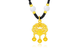 MOONS FAME Gold Necklace Women's