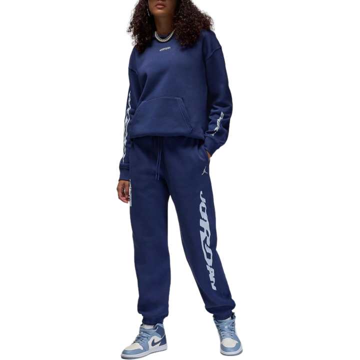 Jordan Jordan Brooklyn Fleece Knitted Sweatpants Women's Midnight Marine Blue