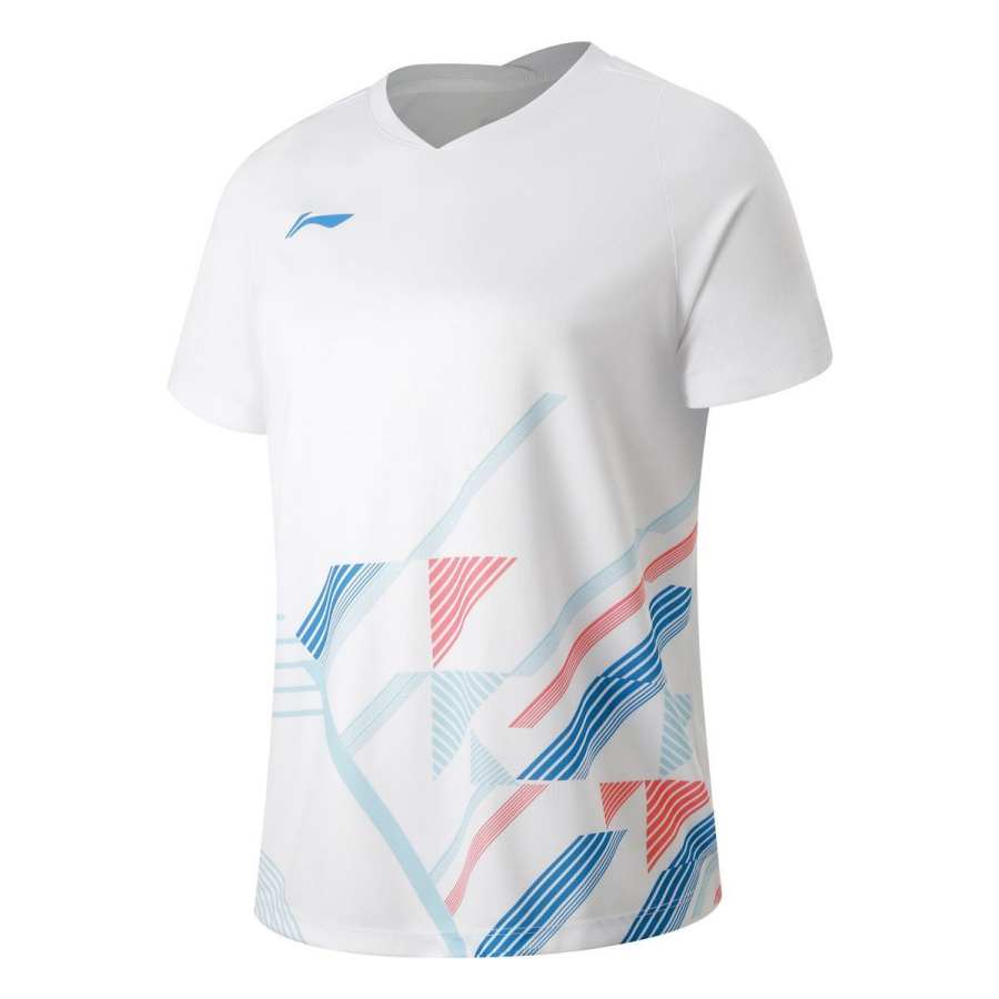 Li-Ning Li Ning Badminton Jerseys Men's V Neck Moderate