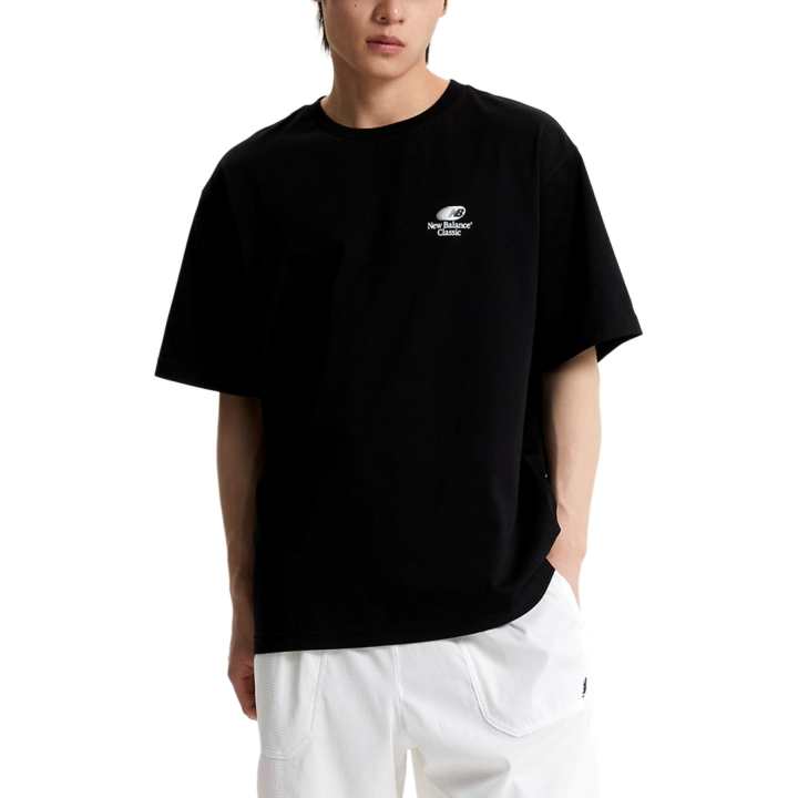 New Balance New Balance SEMI Over FITUNI Essential T Shirt Men's Black