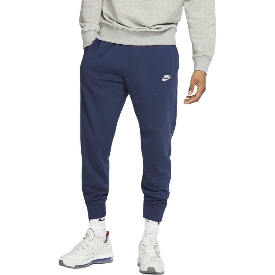 Nike Nike Sportswear Club Knitted Sweatpants Men's Midnight Marine Blue/Midnight Marine Blue/White