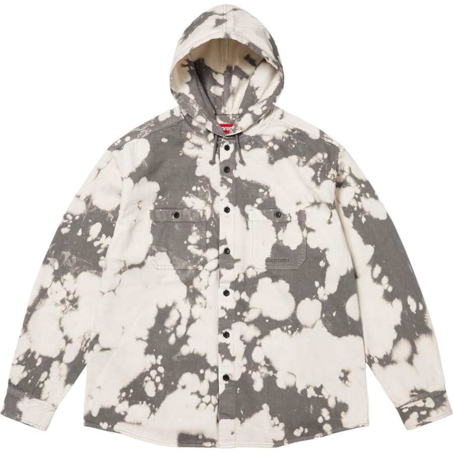 Supreme Supreme SS25 WEEK19 Hooded Denim Shirt Unisex