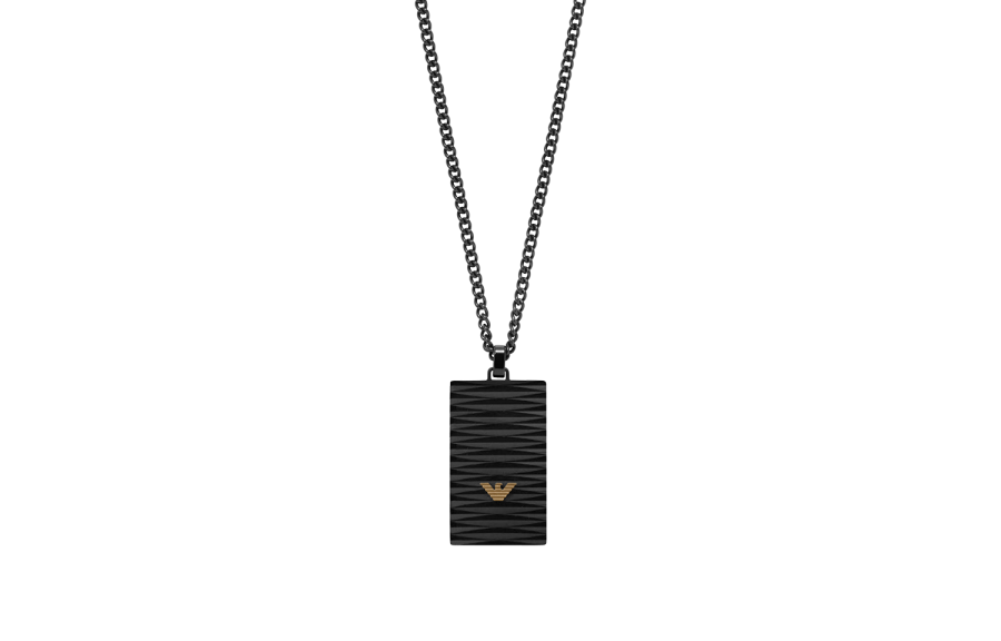 EMPORIO ARMANI Stainless Steel Necklaces Men's