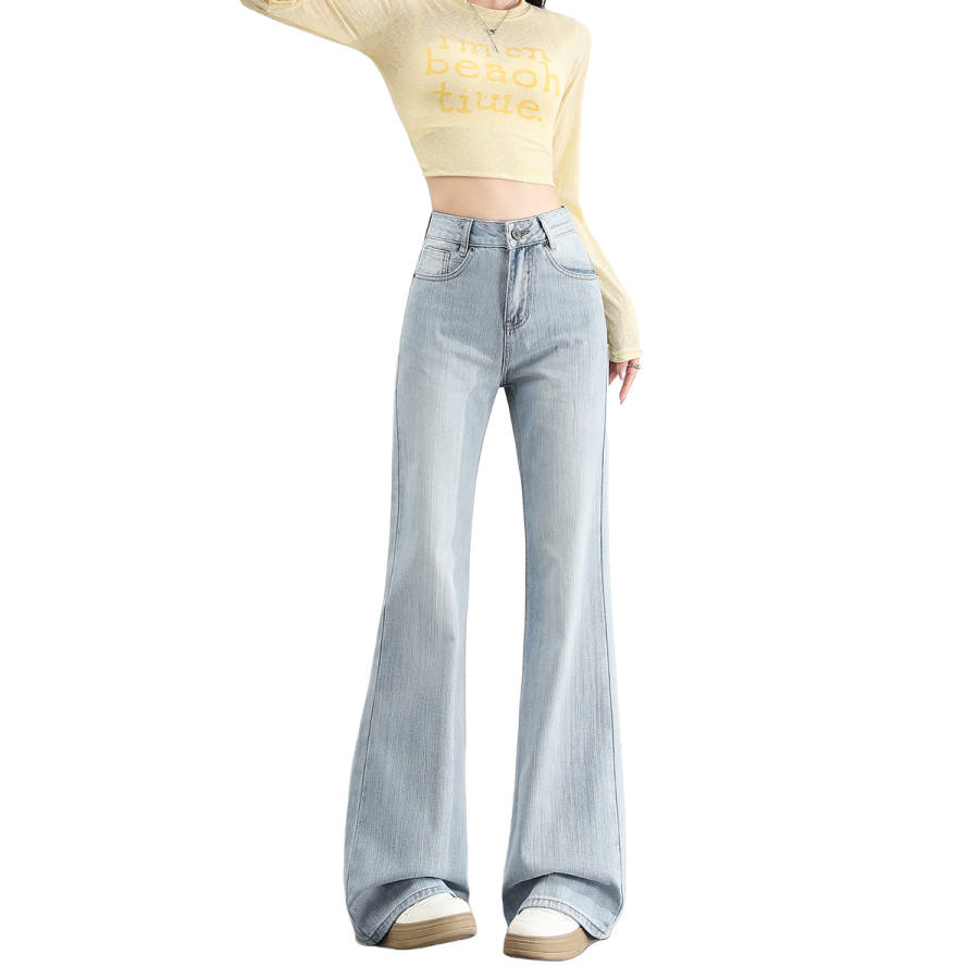 BALENO BALENO Jeans Women's Light Blue Thin Bootcut