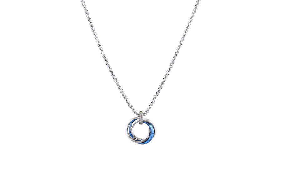 MISS XIA JWY Titanium Steel Necklaces Unisex