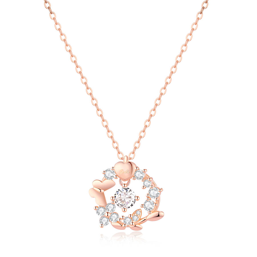Barbie 925 Sterling Silver Necklaces Unisex