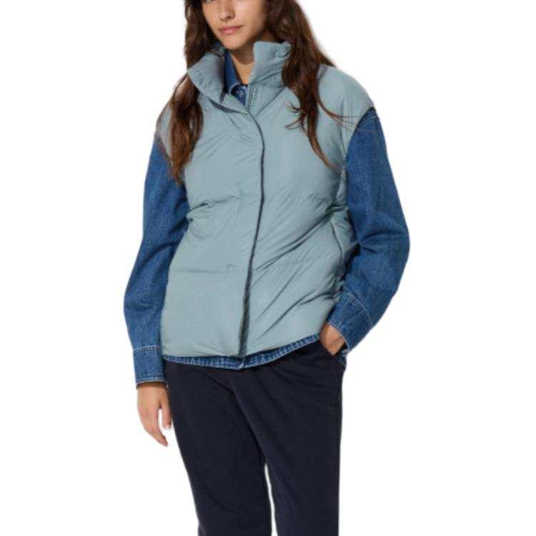 UNIQLO Down Jacket Women's Light Green