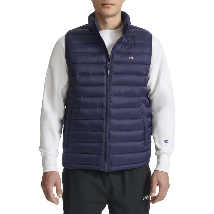 Champion FW24 Down Jacket Men's Marine Blue