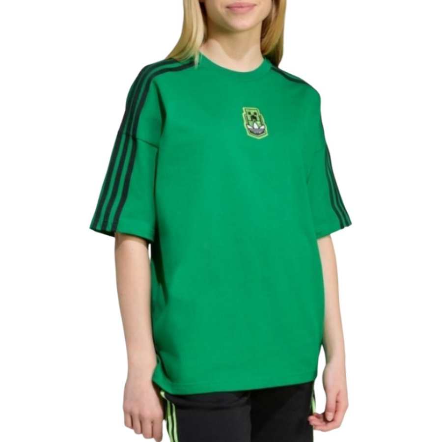 Adidas Originals x Minecraft T Shirt Green Kids'