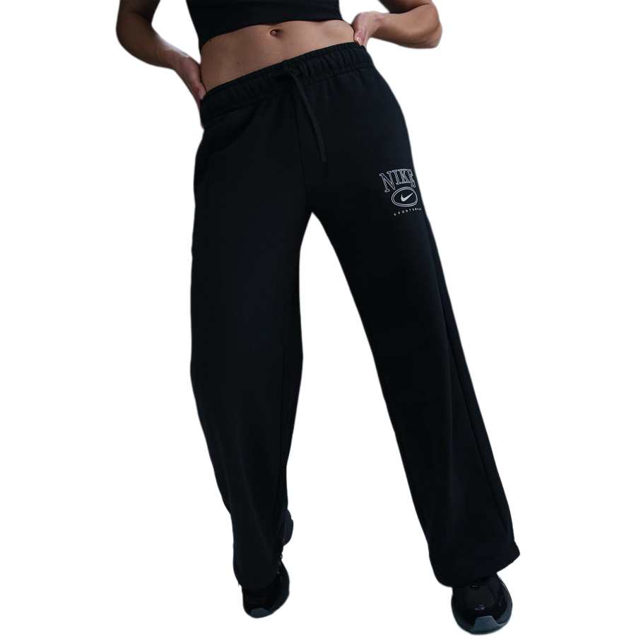 Nike Nike Sportswear Club Fleece Women's Mid Rise Wide Leg Graphic Pants
