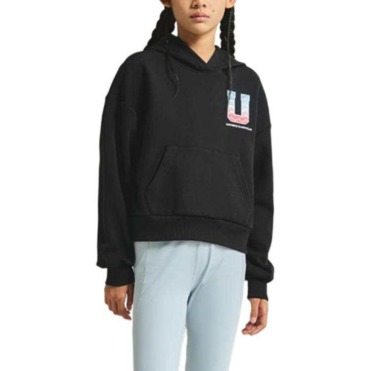 Under Armour Sweatshirt Black Children Aged 3 7 Years Old