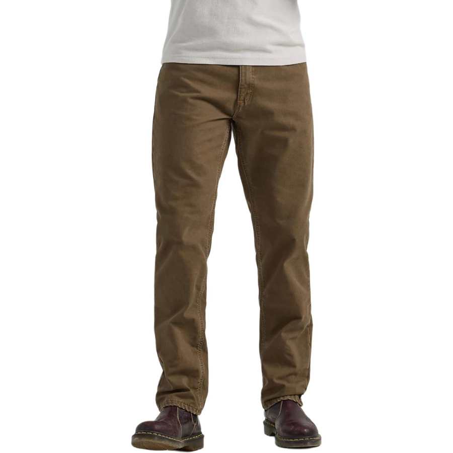 Lee Jeans Men's Teak Color Moderate Straight Fit Pants