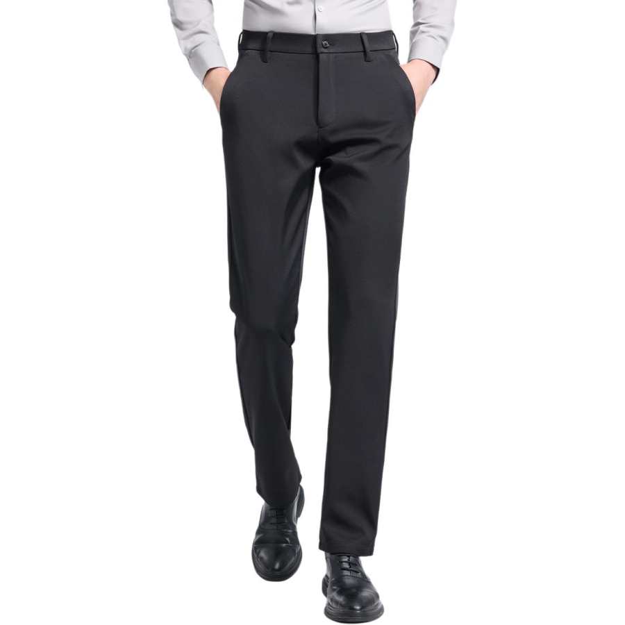 Hodo Casual Pants Men's Moderate Straight Fit Pants