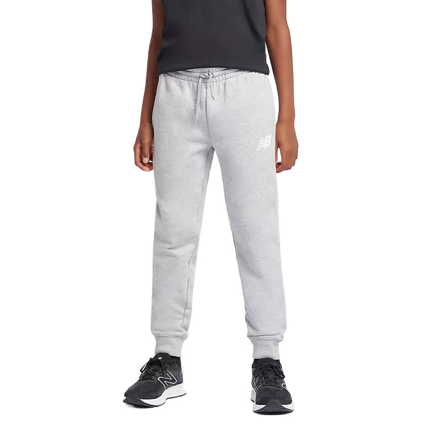 New Balance New Balance Knitted Sweatpants French Terry Gray Teenagers