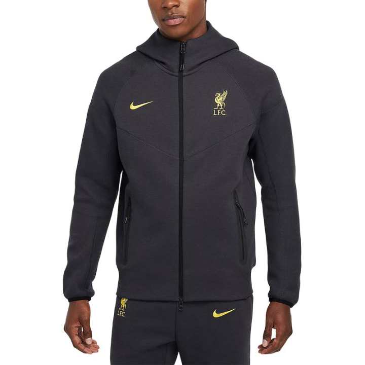 Nike Nike Liverpool Soccer Jersey Men's Dark Smoke Gray/Chrome Yellow