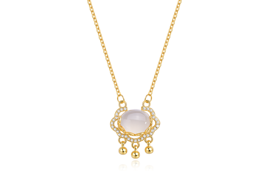 WEST ISLAND Synthetic Cubic Zirconia Necklaces Women's