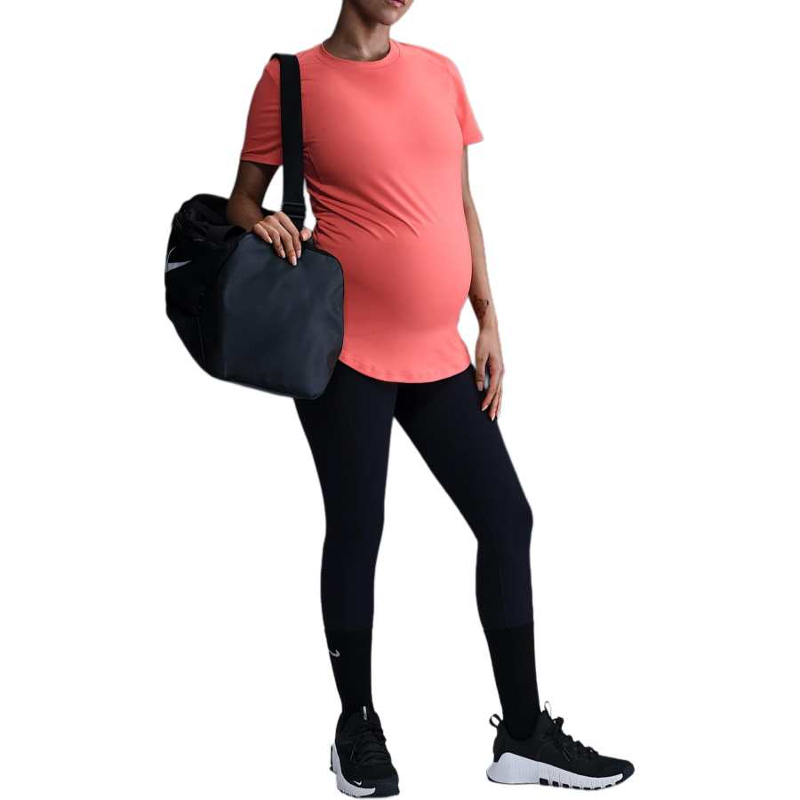 Nike Nike M One Women's Dri FIT Slim Fit Short Sleeve Top Maternity