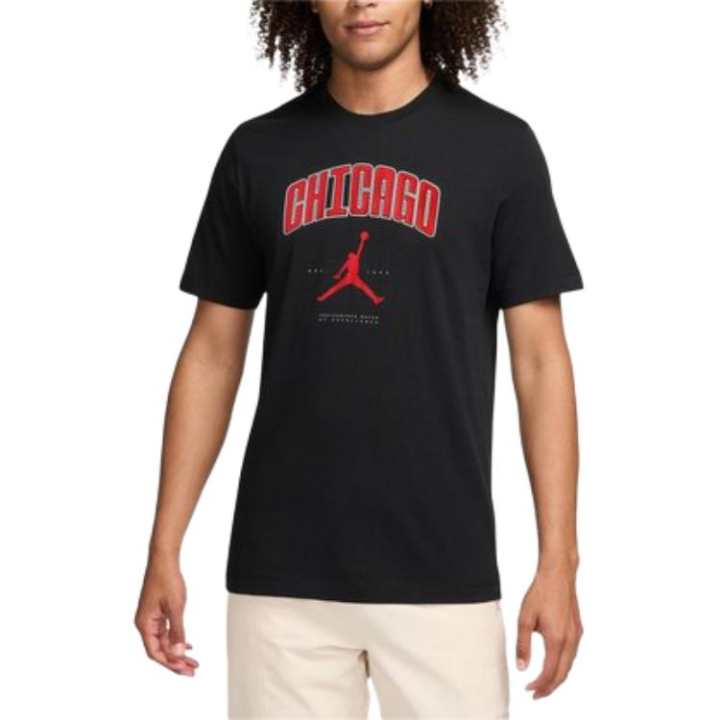 Jordan Jordan Apparel T Shirts Men's Black Crew Neck