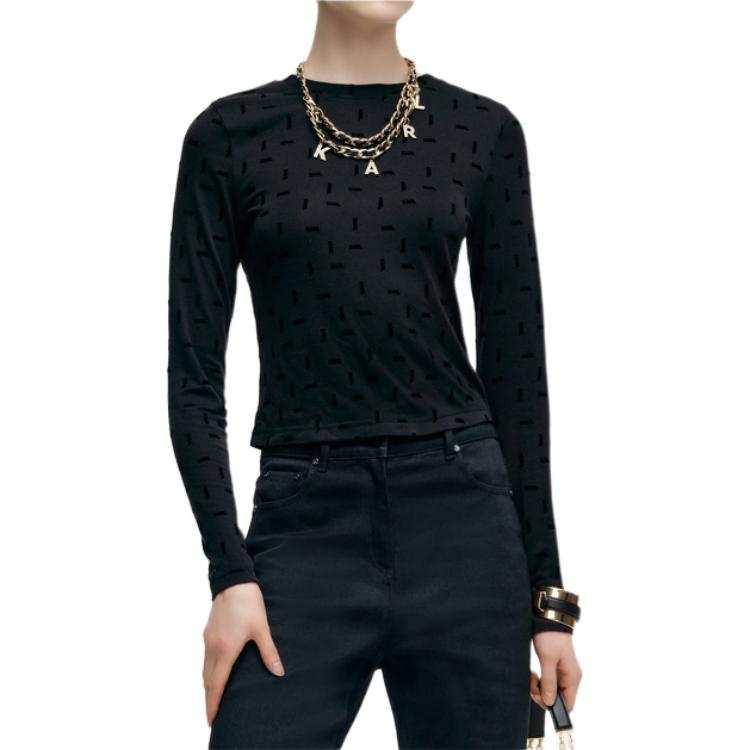 KARL LAGERFELD / Karl Lagerfeld Jeans Knitwear Women's Black
