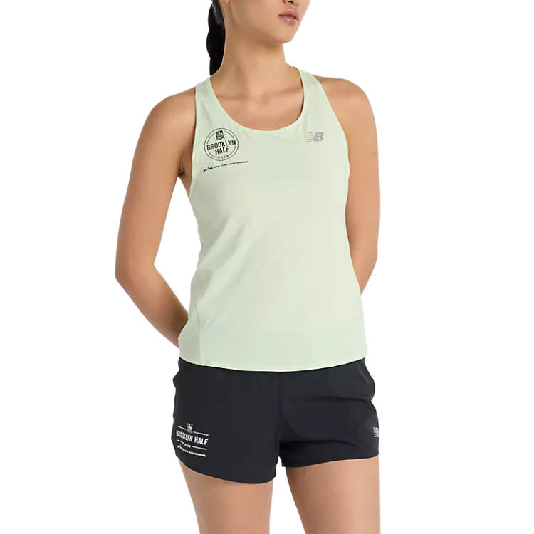 New Balance New Balance RBC Brooklyn Half Collection Race Day Sport Vests Women's Green MEW