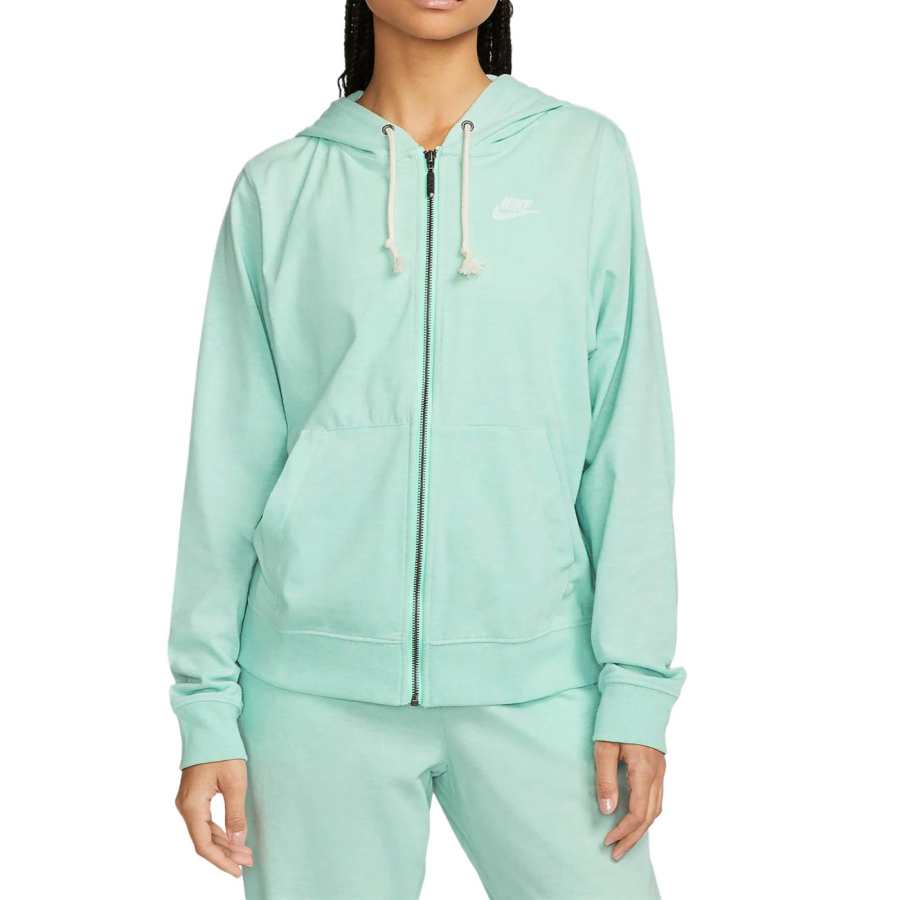 Nike Nike Sportswear Gym Vintage Women's Full Zip Hoodie Jackets & Coats Women's Mint Green